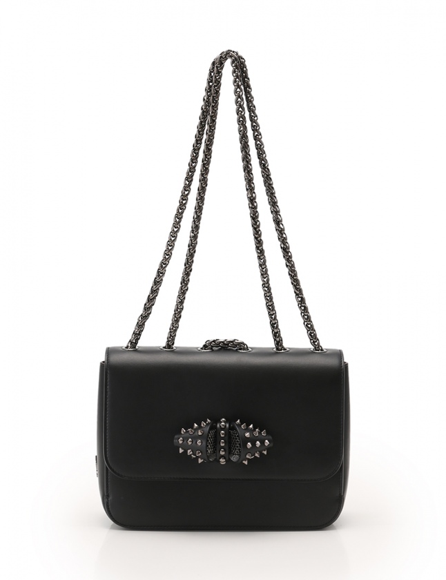 ルブタン スウィートチャリティ チェーンショルダー スタッズ けれ 