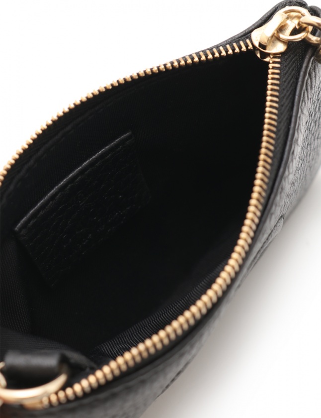 グッチ GUCCI コインケース 小銭入れ ソーホー インターロッキングG 黒