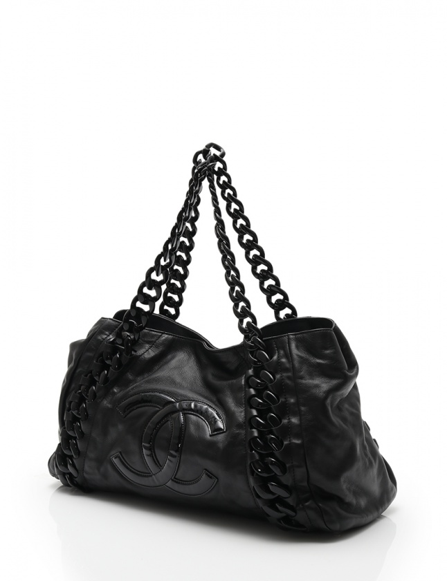 シャネル CHANEL プラスチックチェーンショルダーバッグ トートバッグ  