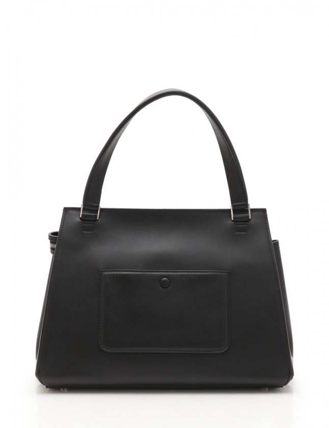 セリーヌ CELINE ハンドバッグ エッジ ベージュ 黒 レザー EDGE セリーヌ CELINE ハンドバッグ エッジ ベージュ 黒 レザー EDGE