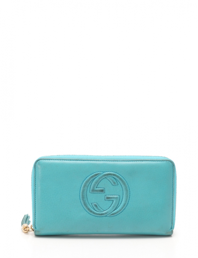 グッチ GUCCI ラウンドファスナー長財布 インターロッキングG ソーホー 