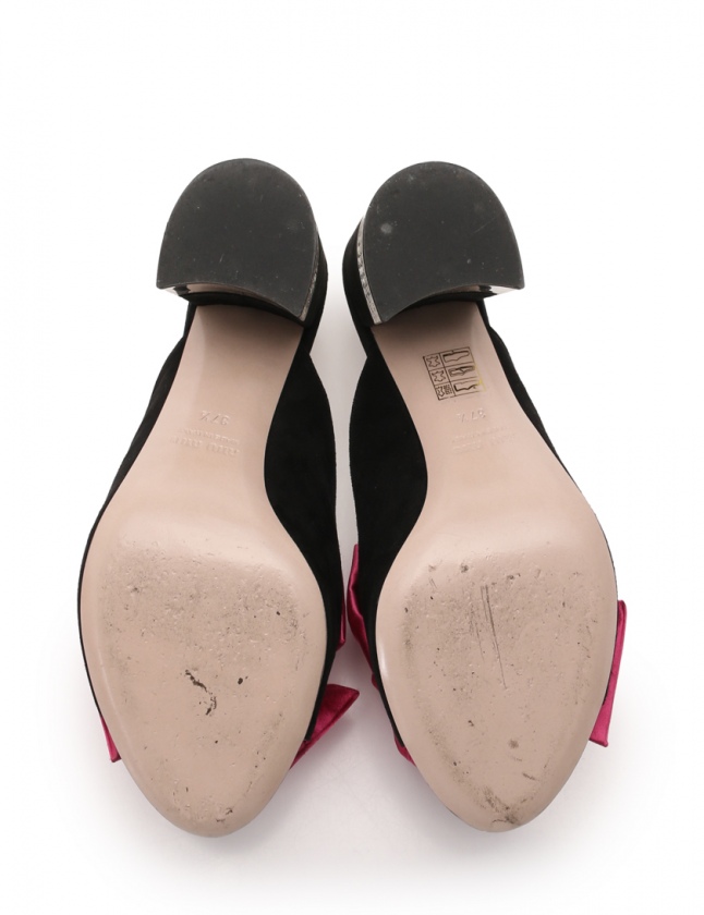 Miu Miu ミュウミュウ ピンクヒールサンダル 24 24.5 37.5