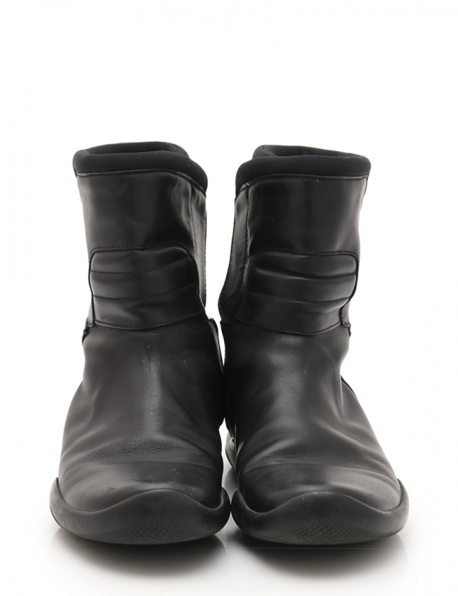 【高級】PRADA プラダスポーツ エンジニアブーツ レザー 37ハーフ Women's Ankle boots and boots | PRADA