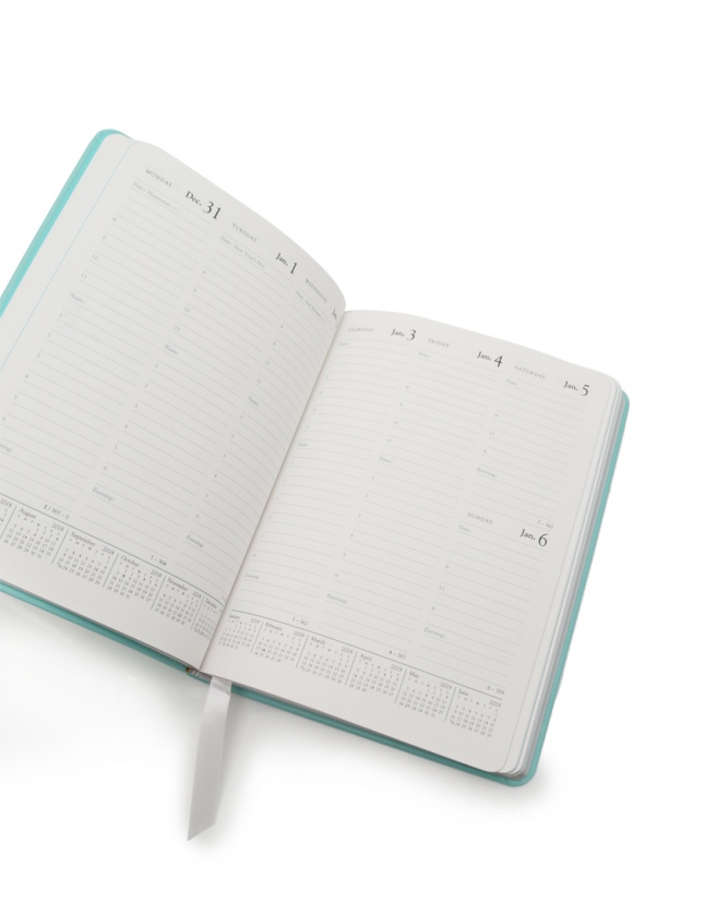 ティファニー TIFFANY & CO. 手帳 ポケットダイアリー Lサイズ  