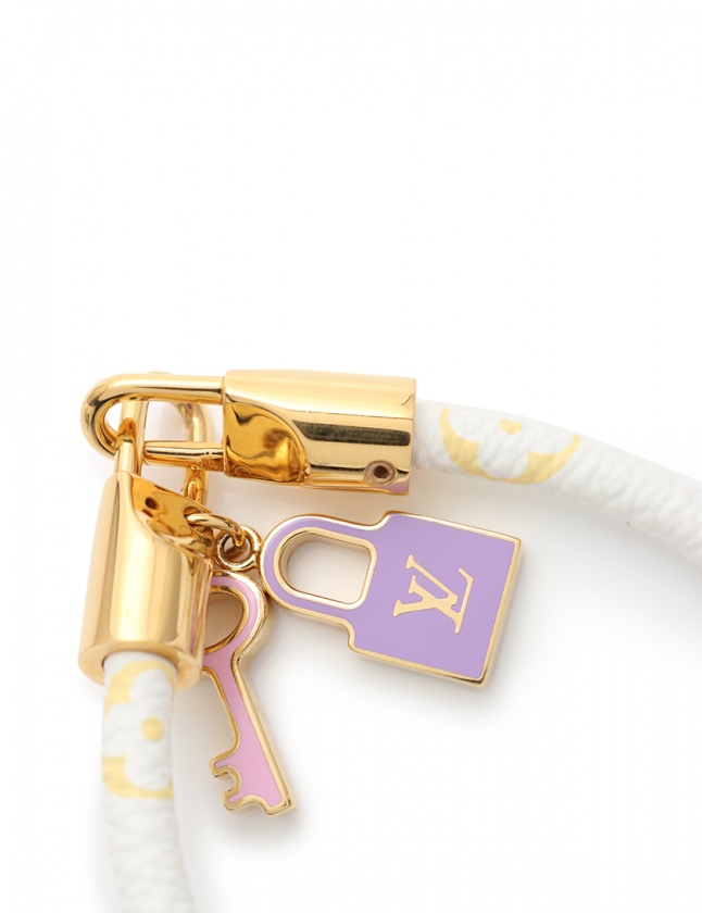 ルイヴィトン LOUIS VUITTON ブレスレット ブラスレ ラックイット