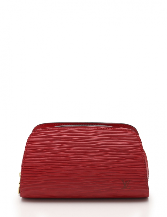 ルイヴィトン LOUIS VUITTON ポーチ ドーフィーヌPM エピ