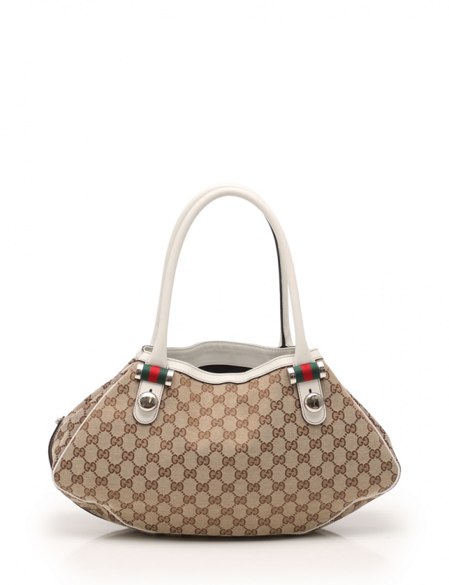 グッチ GUCCI ショルダーバッグ マッチボール GGキャンバス シェリー 
