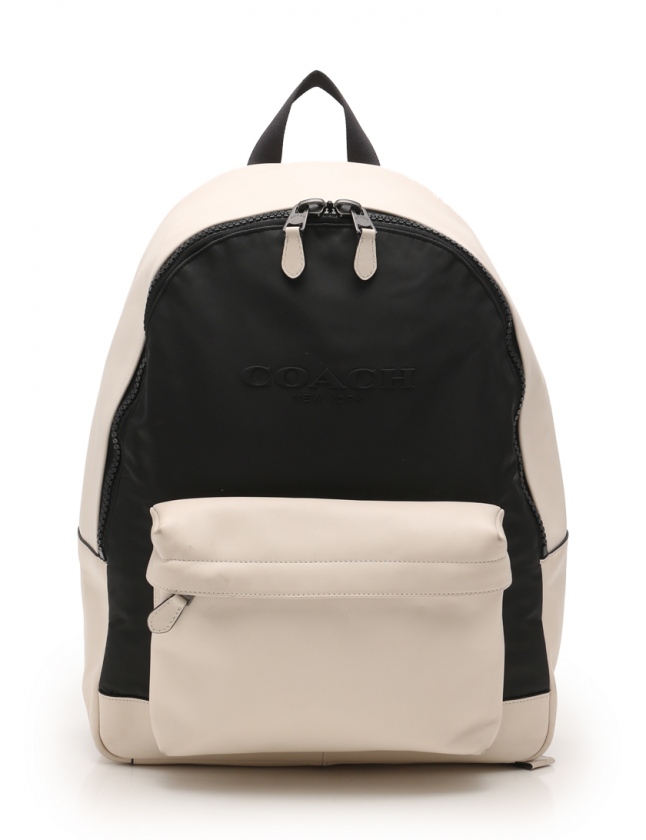 コーチ COACH バックパック リュック チャールズ アイボリー 黒 F59321 