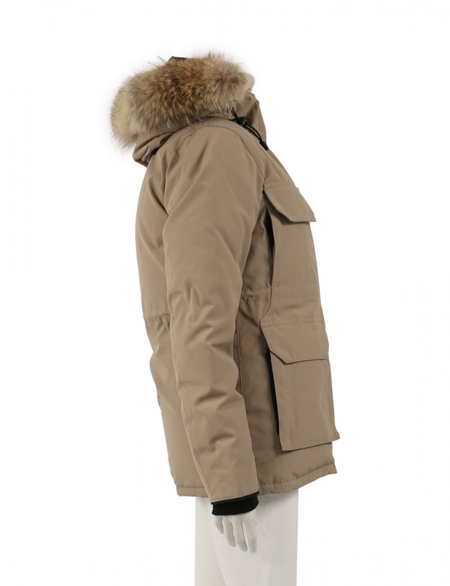 カナダグース CANADA GOOSE ジャケット シタデルパーカ ベージュ M 