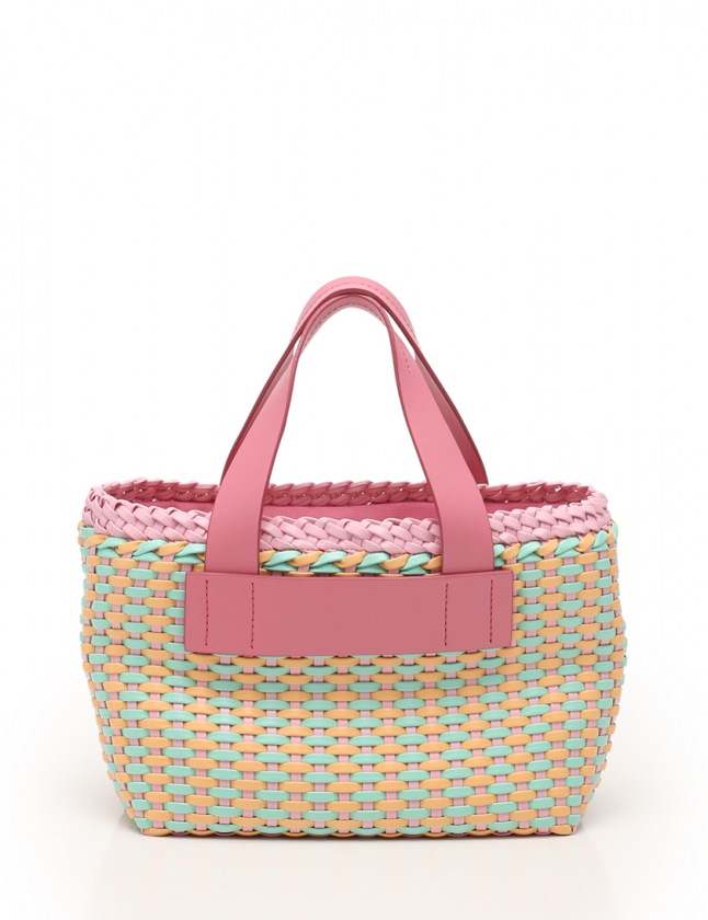 ミュウミュウ miumiu トートバッグ ショルダーバッグ カゴバッグ 
