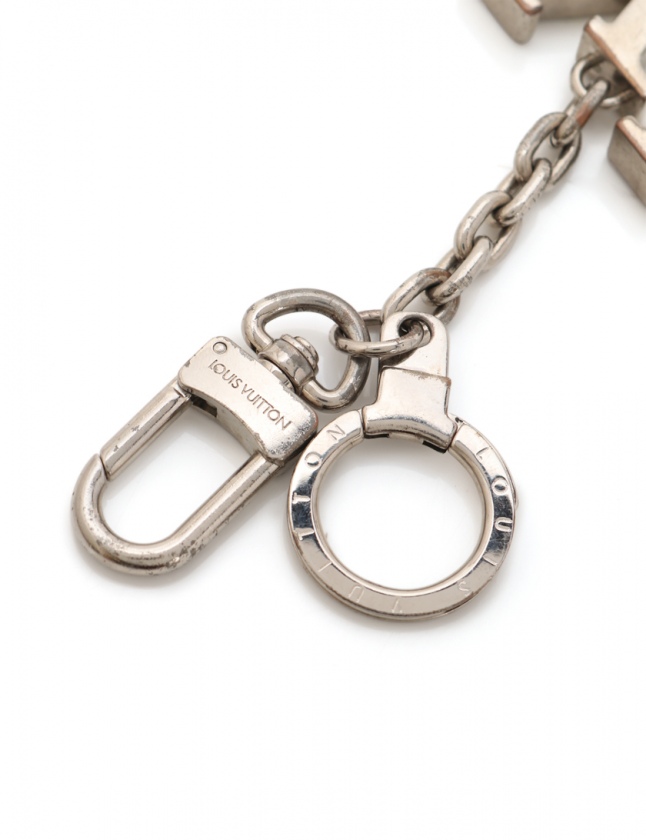 ルイヴィトン LOUIS VUITTON キーリング ポルトクレ イニシアル
