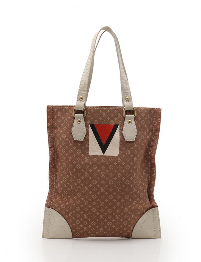 ルイヴィトン LOUIS VUITTON トートバッグ タンジェ モノグラムミニ 