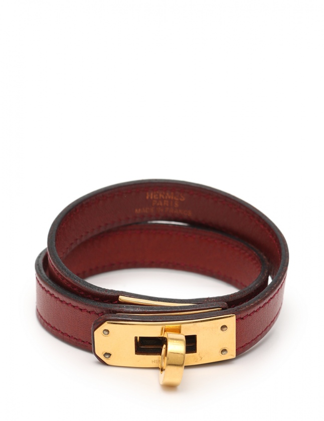 エルメス HERMES ブレスレット バングル ケリー ボルドー アクセサリー