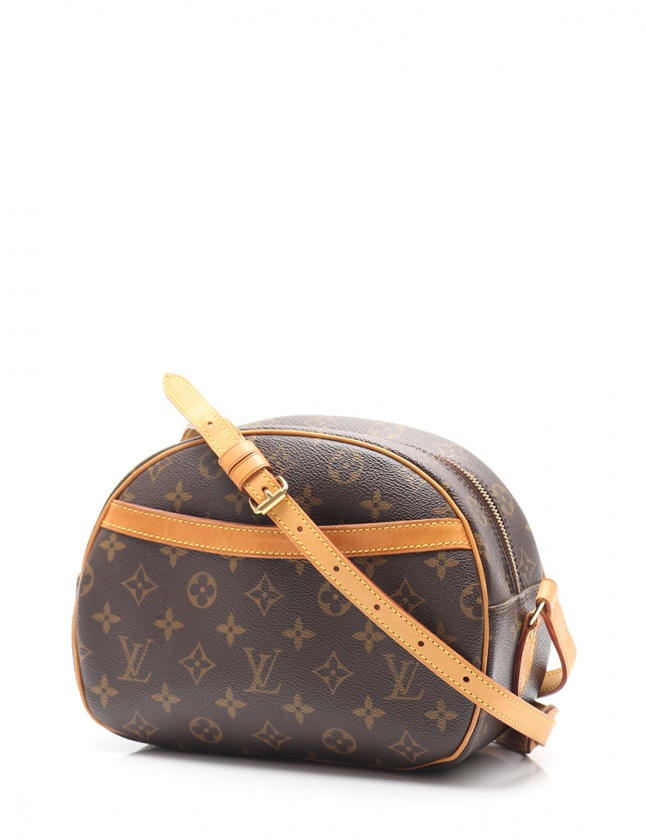 ルイヴィトン LOUIS VUITTON ショルダーバッグ ブロワ モノグラム 茶