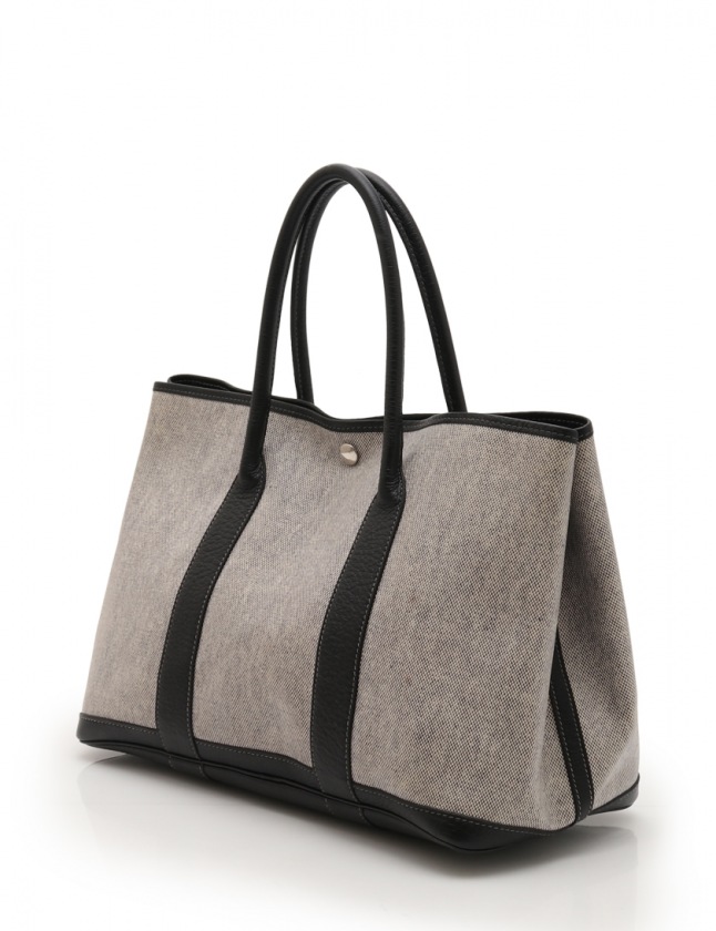 中古】HERMES エルメス ガーデンパーティPM ハンドバッグ トートバッグ 