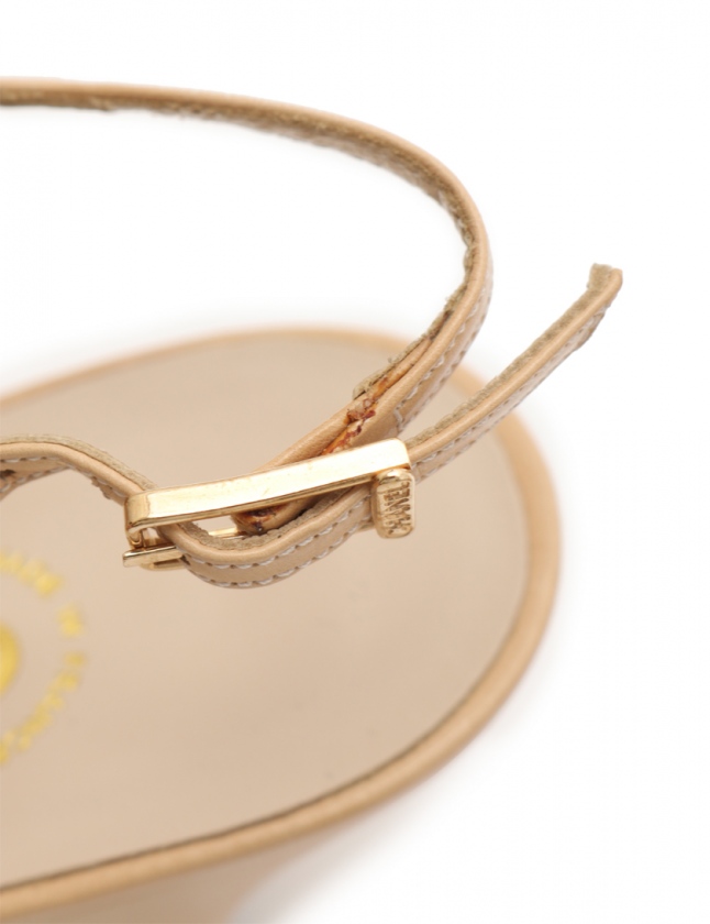 シャネル CHANEL バックストラップパンプス スリングバック ベージュ