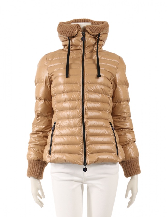 モンクレール MONCLER ダウンジャケット ライトブラウン 0 アウター  