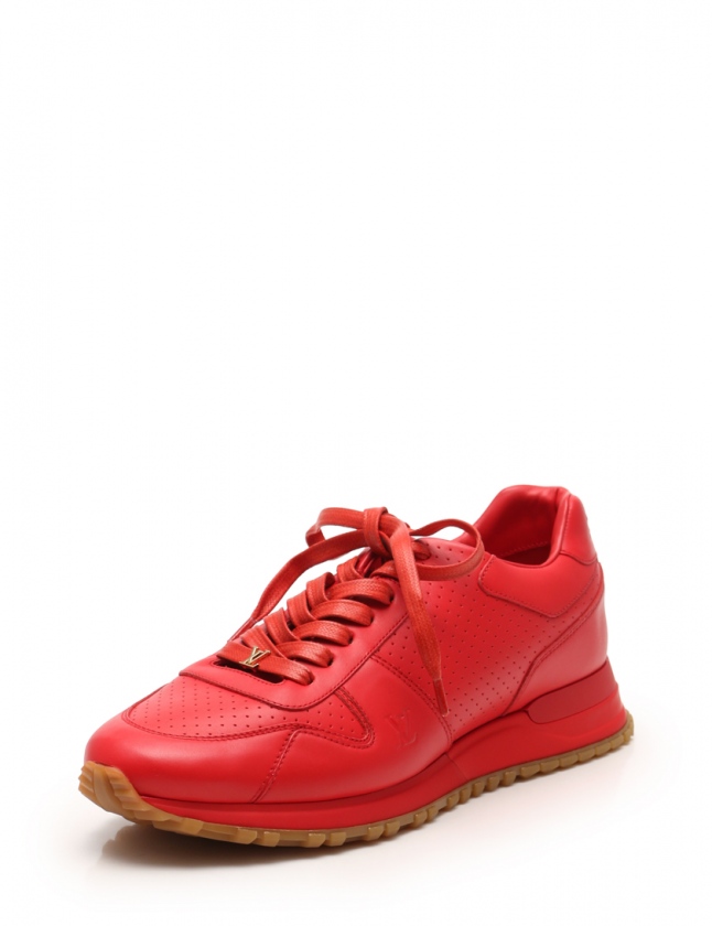 ルイヴィトン LOUIS VUITTON スニーカー ランナウェイ 赤 7 シューズ  