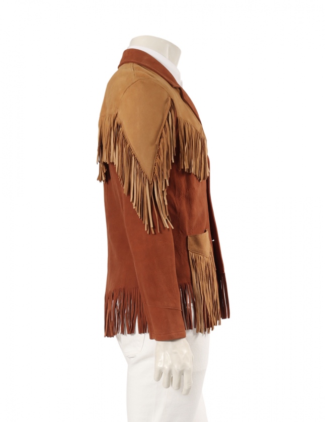 SAINT LAURENT フリンジ付きポンチョ SAINT LAURENT フリンジ付きポンチョ SAINT LAURENT フリンジツキポンチョ