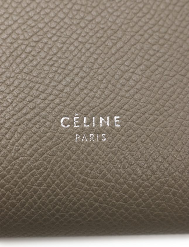 セリーヌ CELINE 二つ折り長財布 ストラップ ラージ マルチ