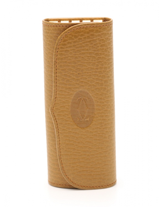 カルティエ Cartier 4連キーケース マスタード 小物 レザー メンズ レディース 114 ベクトルパーク