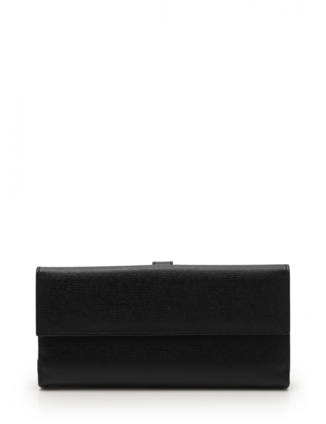 グッチ GUCCI Wホック長財布 ジャッキー 黒 小物 レザー 035 1502  