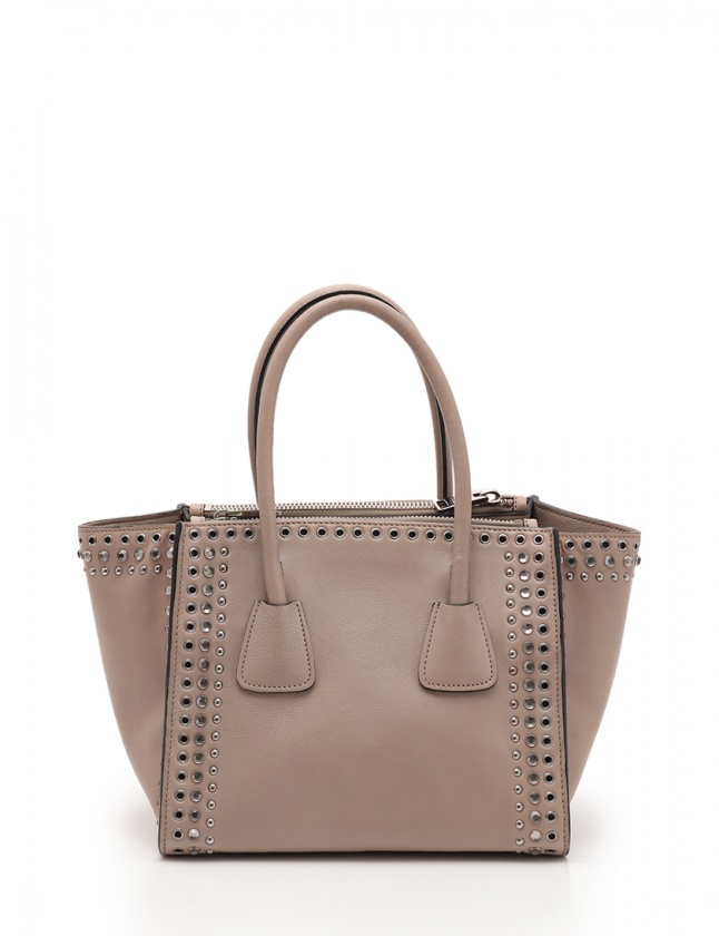 プラダ PRADA トートバッグ ショルダーバッグ グレー B2625V レザー 