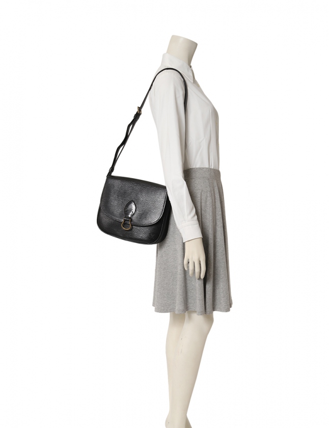 ルイヴィトン LOUIS VUITTON ショルダーバッグ サンクルー エピ 