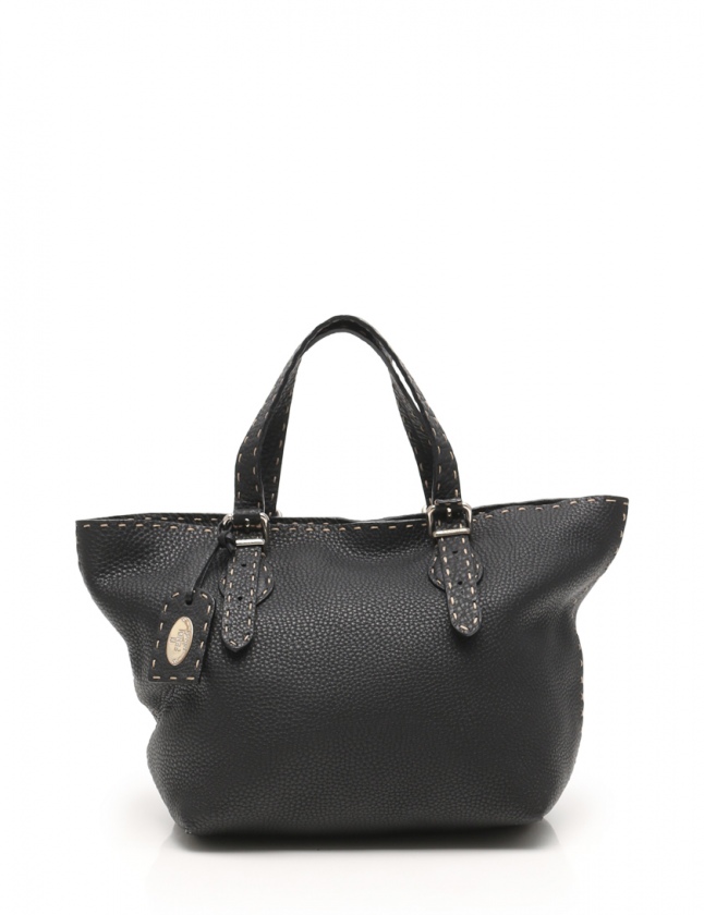 FENDI】トートバッグセレリアブラックレザー