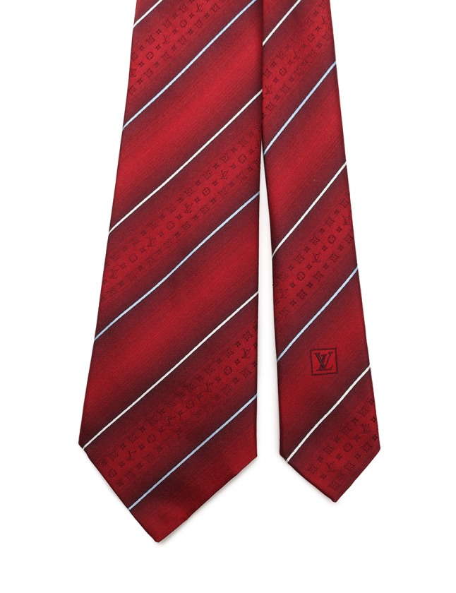 ルイヴィトン LOUIS VUITTON ネクタイ レギュラータイ クラヴァット LV