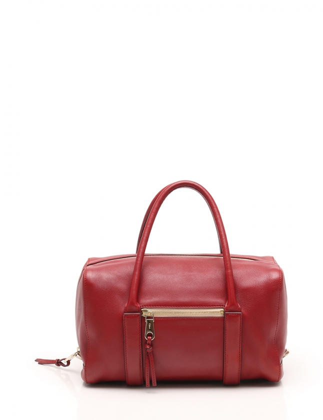 クロエ CHLOE ミニボストンバッグ マドレーヌ ボルドー 3S0537 レザー  