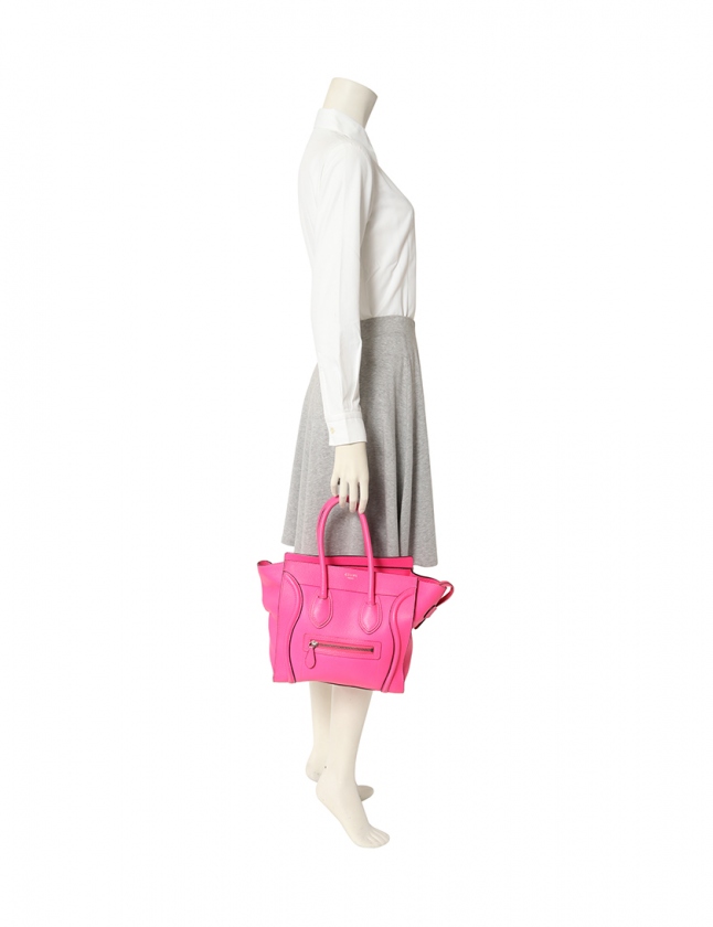 セリーヌ CELINE ハンドバッグ ラゲージ マイクロショッパー