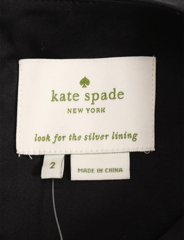 ケイトスペード KATE SPADE ワンピース ドレス 白 黒 青 2