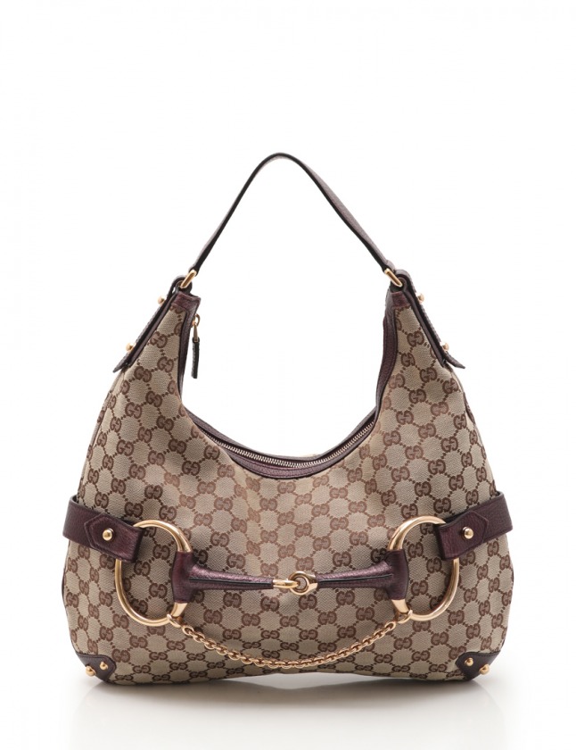 GUCCI GGショルダーバック グッチ GUCCI ショルダーバッグ GGキャンバス ホースビット ベージュ