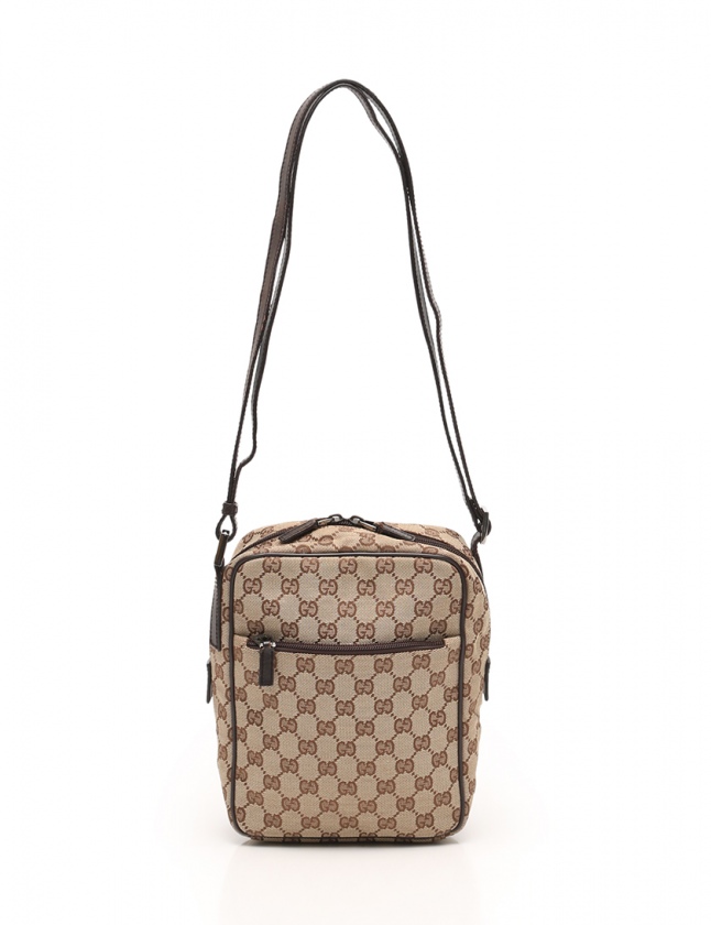 GUCCI グッチ GGキャンバス GG柄 ショルダーバッグ マザーズバッグ 茶 GUCCI グッチ GGキャンバス GG柄 ショルダーバッグ マザーズ