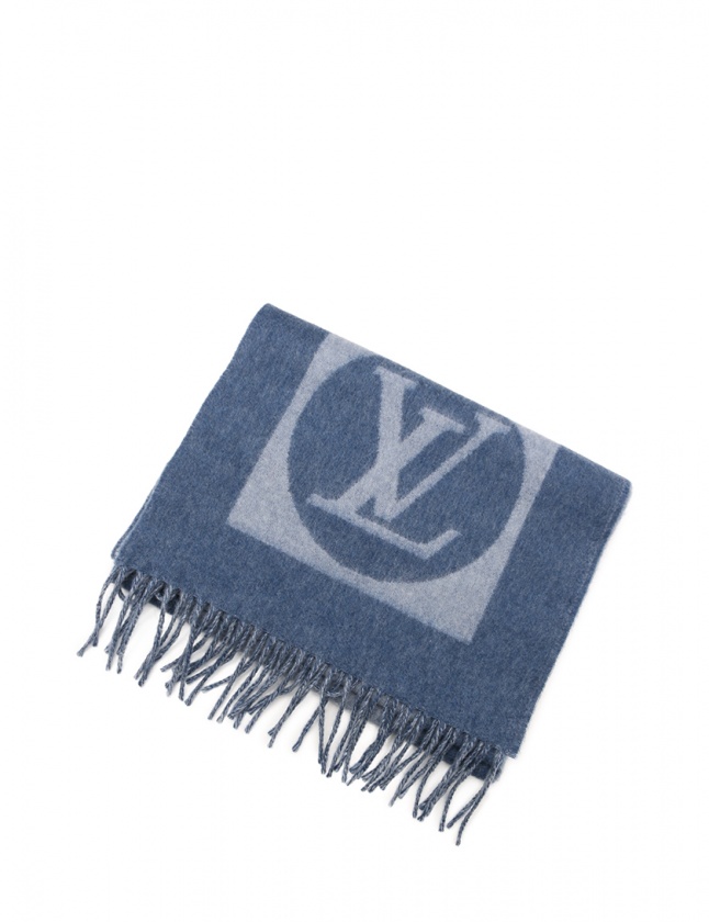 LOUIS VUITTON ルイ・ヴィトン　ウールカシミヤマフラー 楽天市場】【中古】ルイヴィトン LOUIS VUITTON マフラー