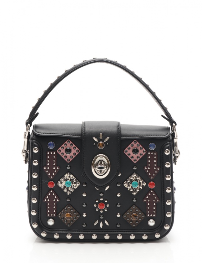 コーチ COACH ショルダーバッグ オールオーバー ウェスタンリベット 