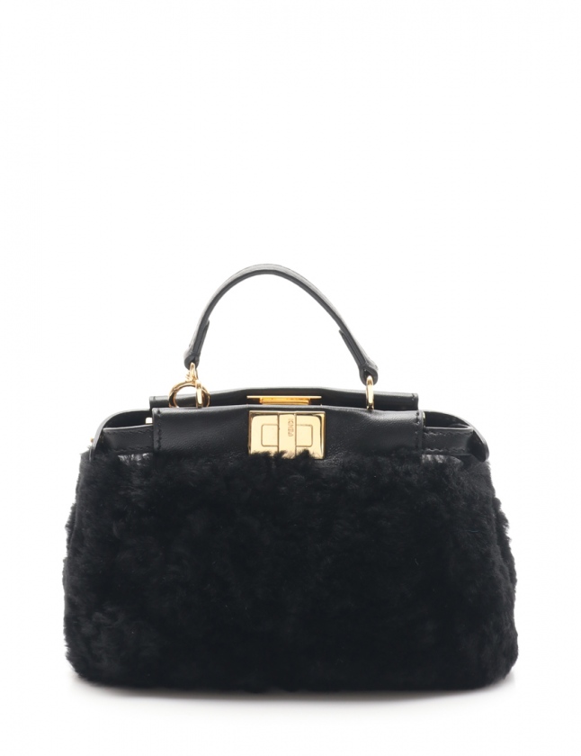 フェンディ FENDI ハンドバッグ ショルダーバッグ マイクロピーカブー  