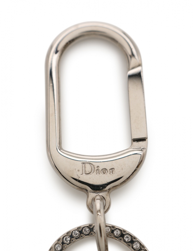 クリスチャンディオール Christian Dior キーリング バッグチャーム 