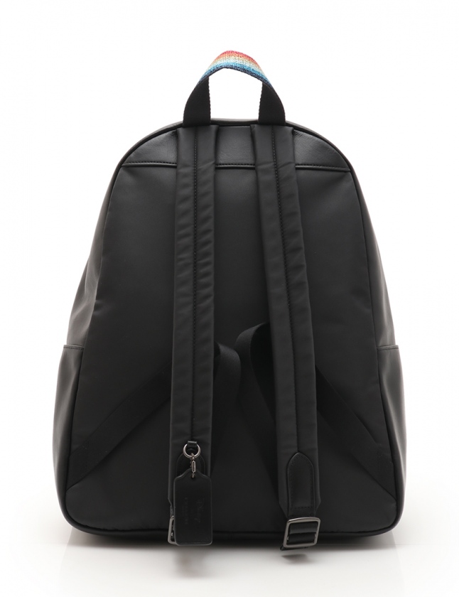 コーチ COACH ボディバッグ リュック 茶 黒 F29355 PVC レザー Disney 