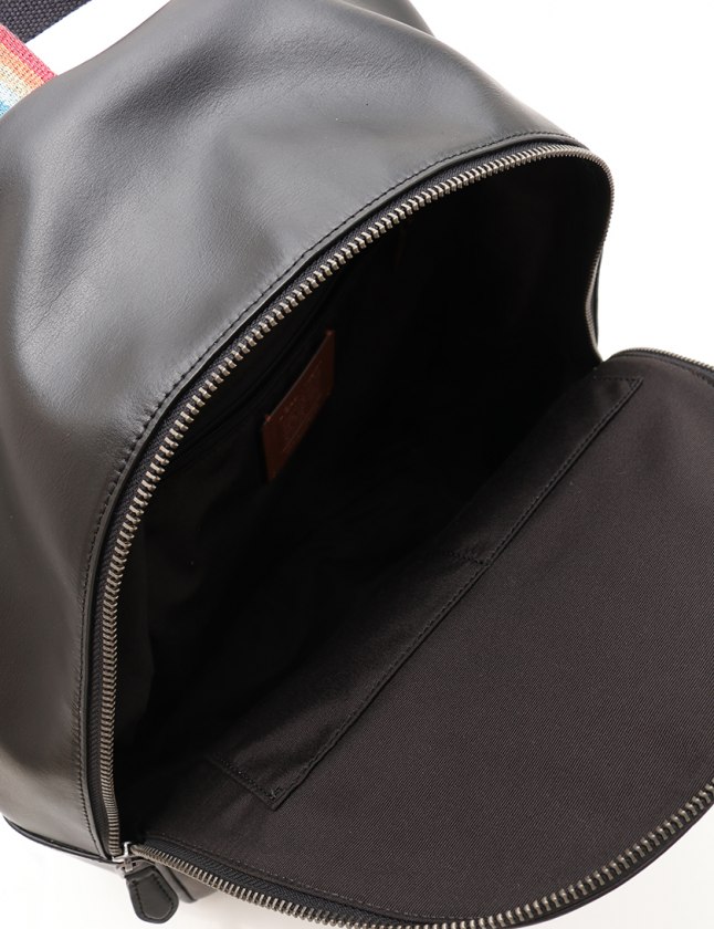 コーチ COACH ボディバッグ リュック 茶 黒 F29355 PVC レザー Disney