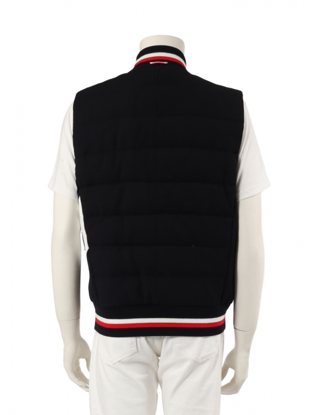 モンクレール MONCLER ダウンベスト ダークネイビー 2 アウター