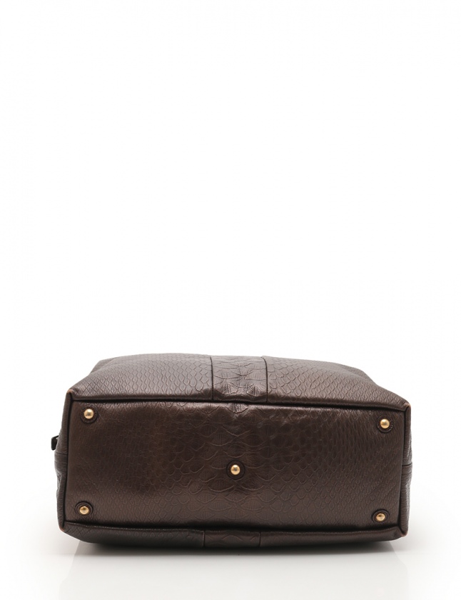 イヴサンローラン イージー ボストン　ハンドバッグ レザー ヴィンテージ 黒 イヴサンローラン YVES SAINT LAURENT ハンドバッグ イージー ボストン