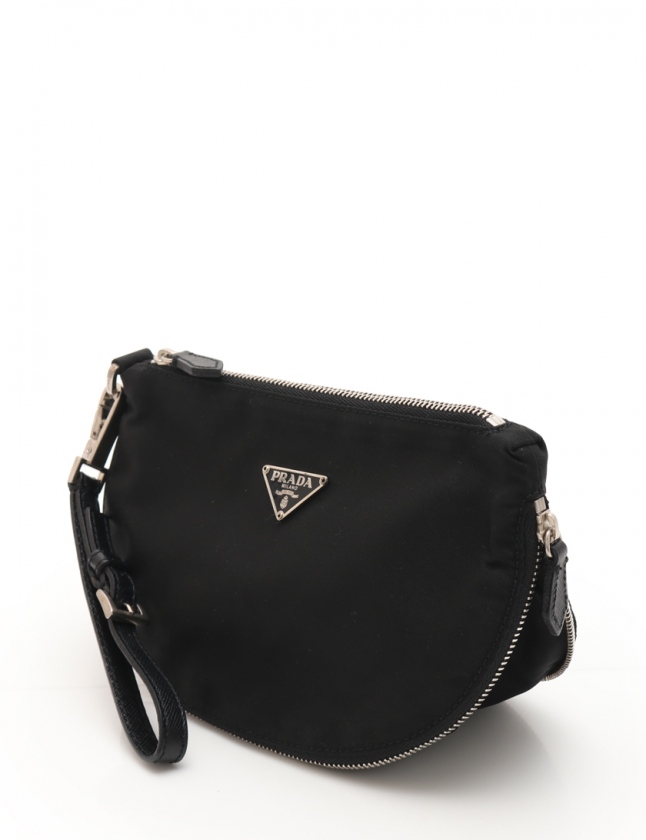 プラダ PRADA ポーチ 黒 小物 ナイロン 1N1018 TESSUTO EASY