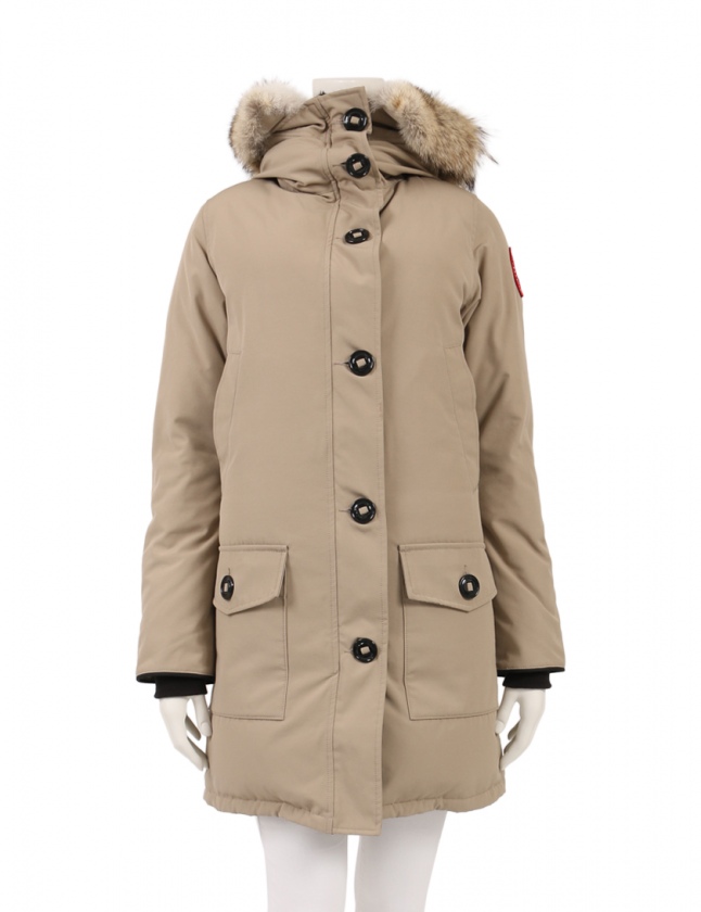 カナダグース CANADA GOOSE ダウンコート ブロンテパーカ ベージュ S/P 