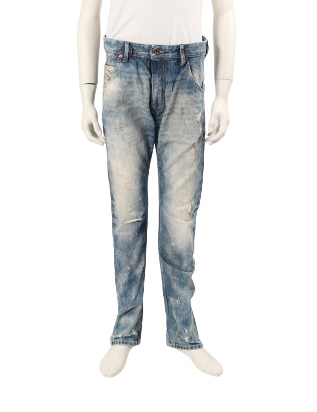 ディーゼル DIESEL デニムパンツ ジーンズ 水色 30インチ ボトムス 