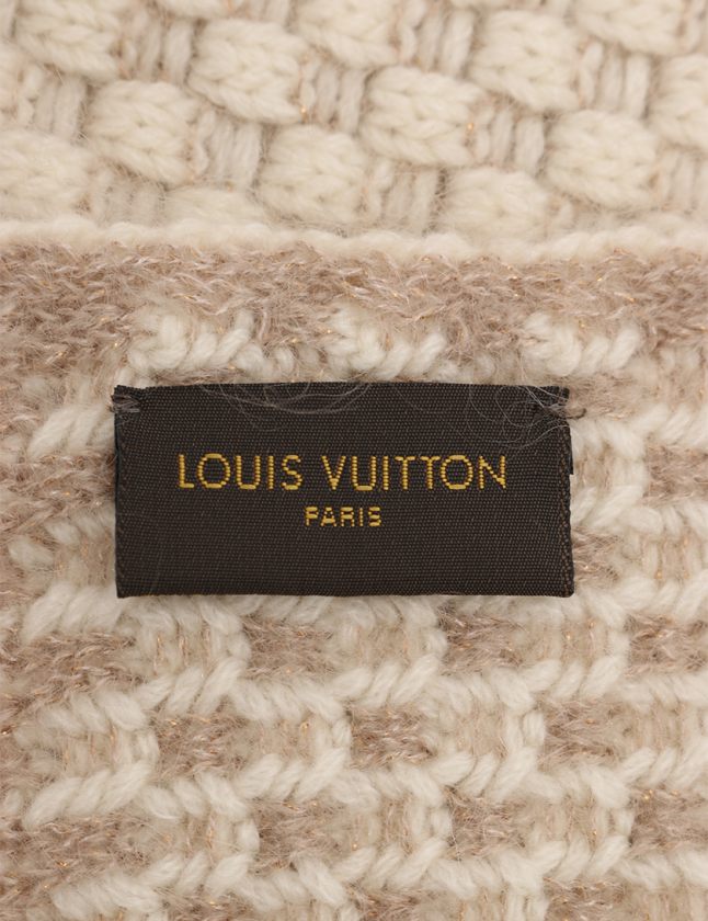 ルイヴィトン LOUIS VUITTON マフラー エシャルプ ダミエコージー  
