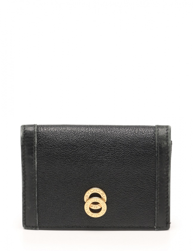 ★BVLGARI　名刺入れ　未使用　ブラック★ 未使用級✨️ BVLGARI ブルガリ 名刺入れ カードケース ブラック