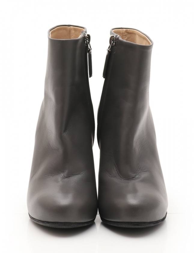 シャネル CHANEL ブーティ ショートブーツ ウェッジソール ココマーク