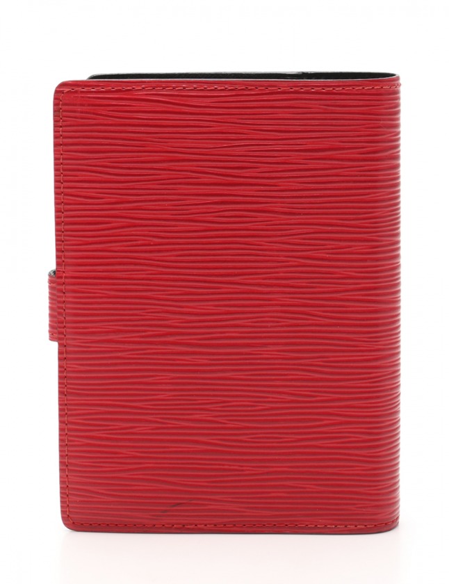 ルイヴィトン LOUIS VUITTON 手帳カバー アジェンダPM エピ  